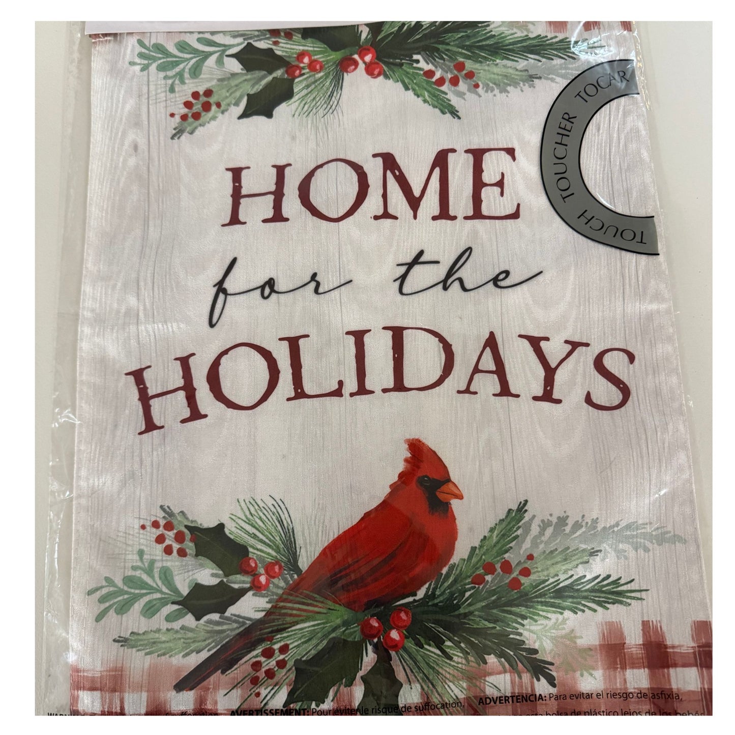 Garden Flag - Home for the Holidays