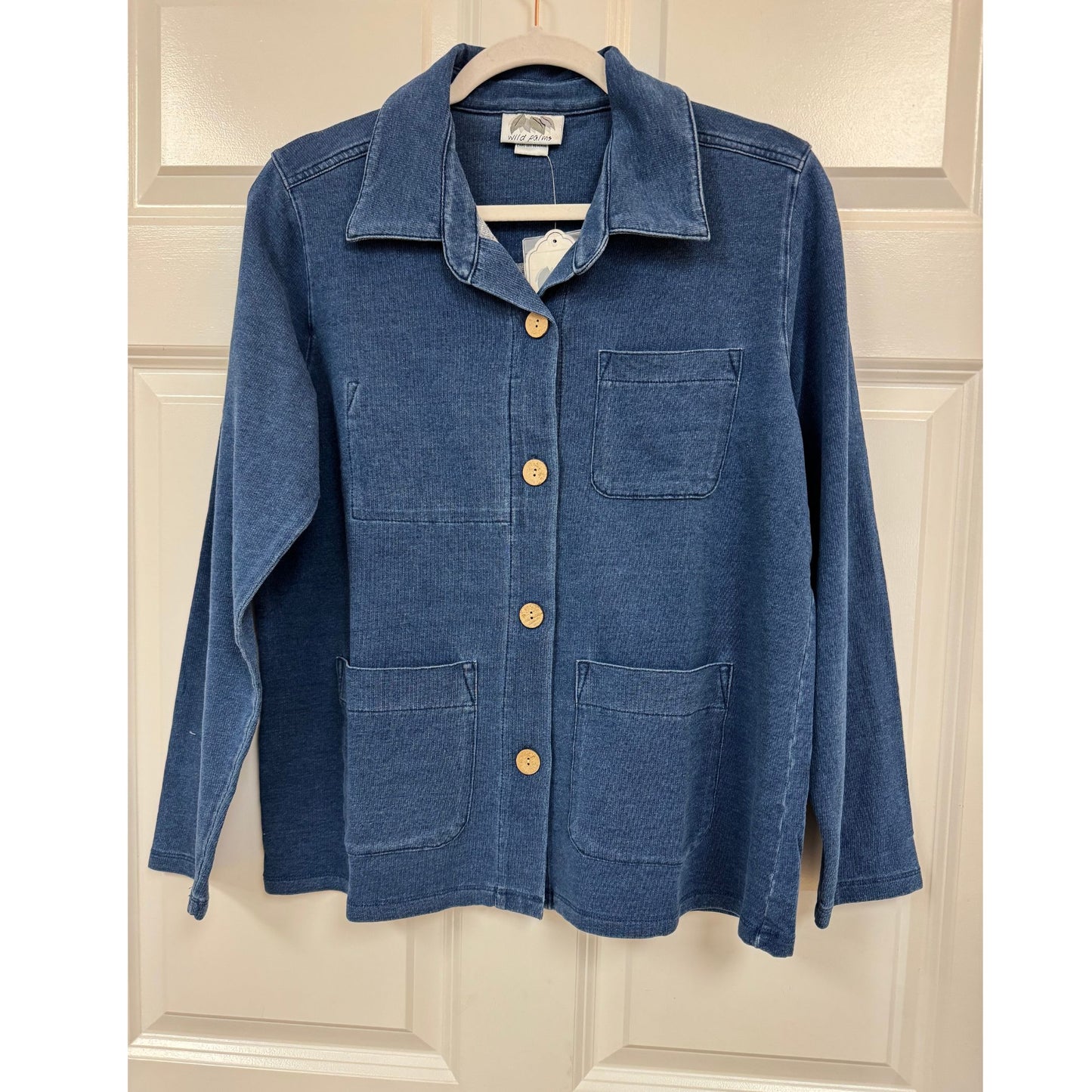 Wild Palm Easy Denim Blue Jacket