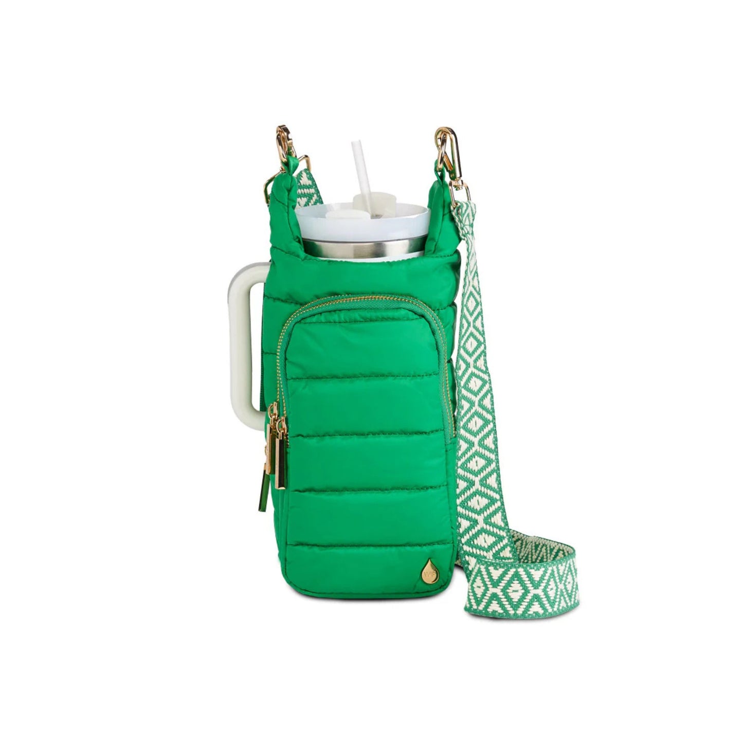 Hydrobag Supports Tumbler with Handle