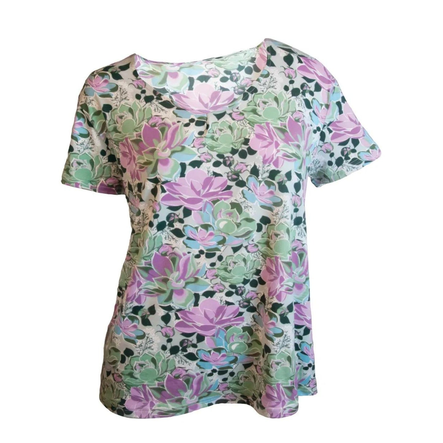 Pajama top round Neckline