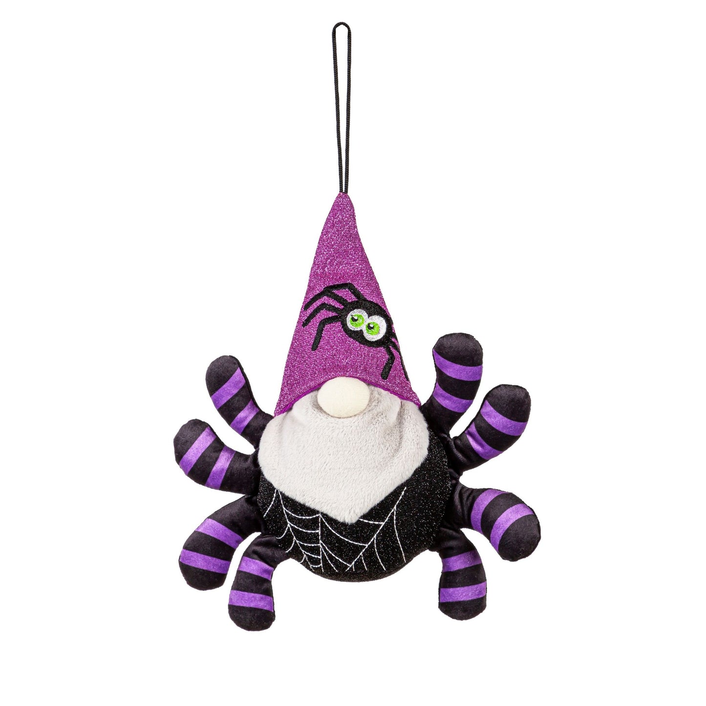 Decor Spider Gnome with Embroidered Details