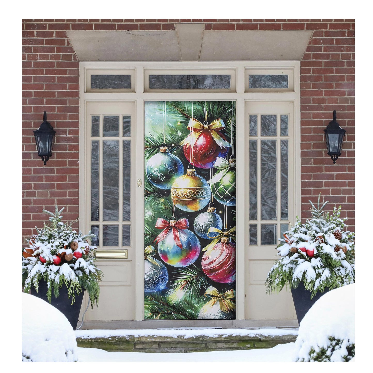 Holiday Ornament Door Cover