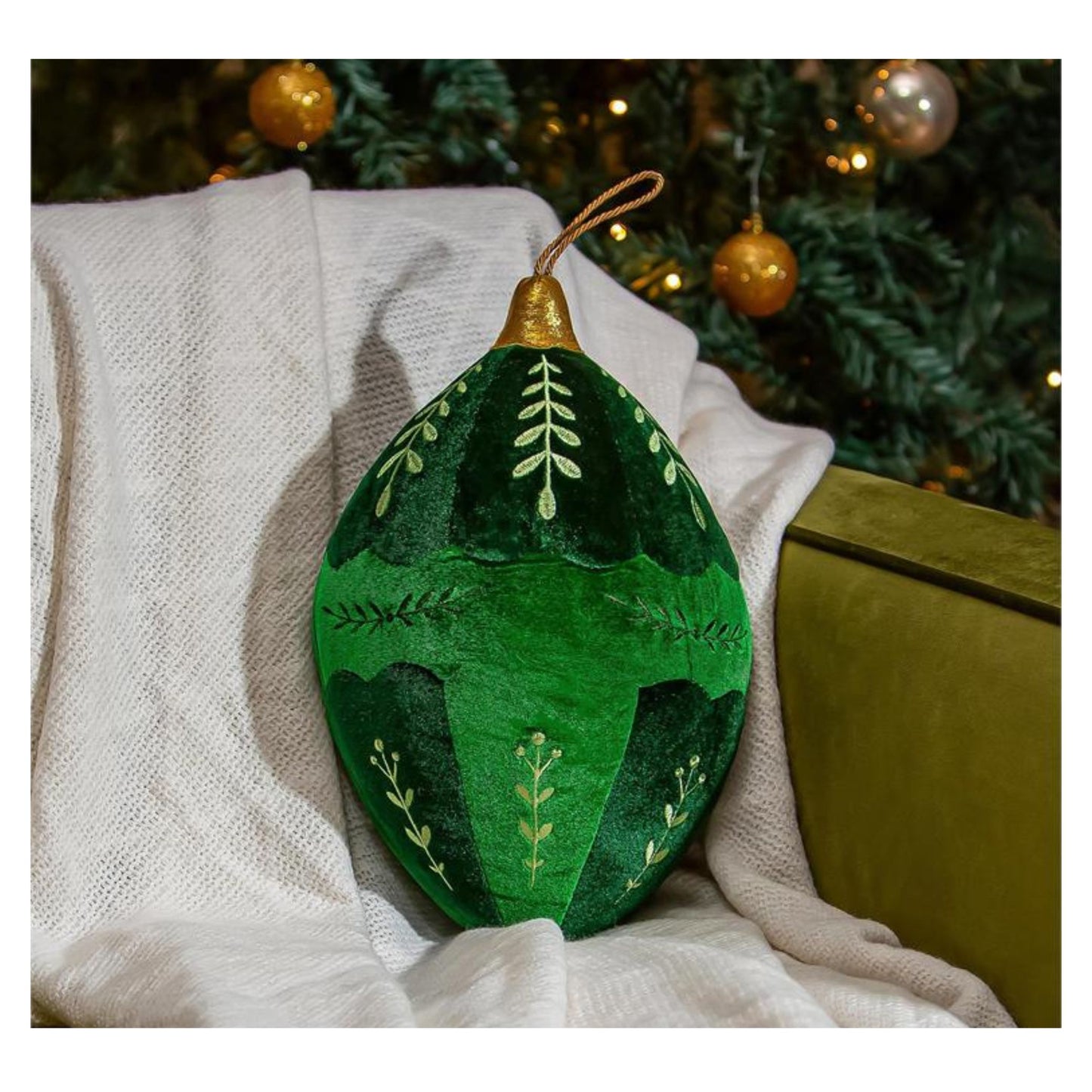 Ornament Shaped Pillow