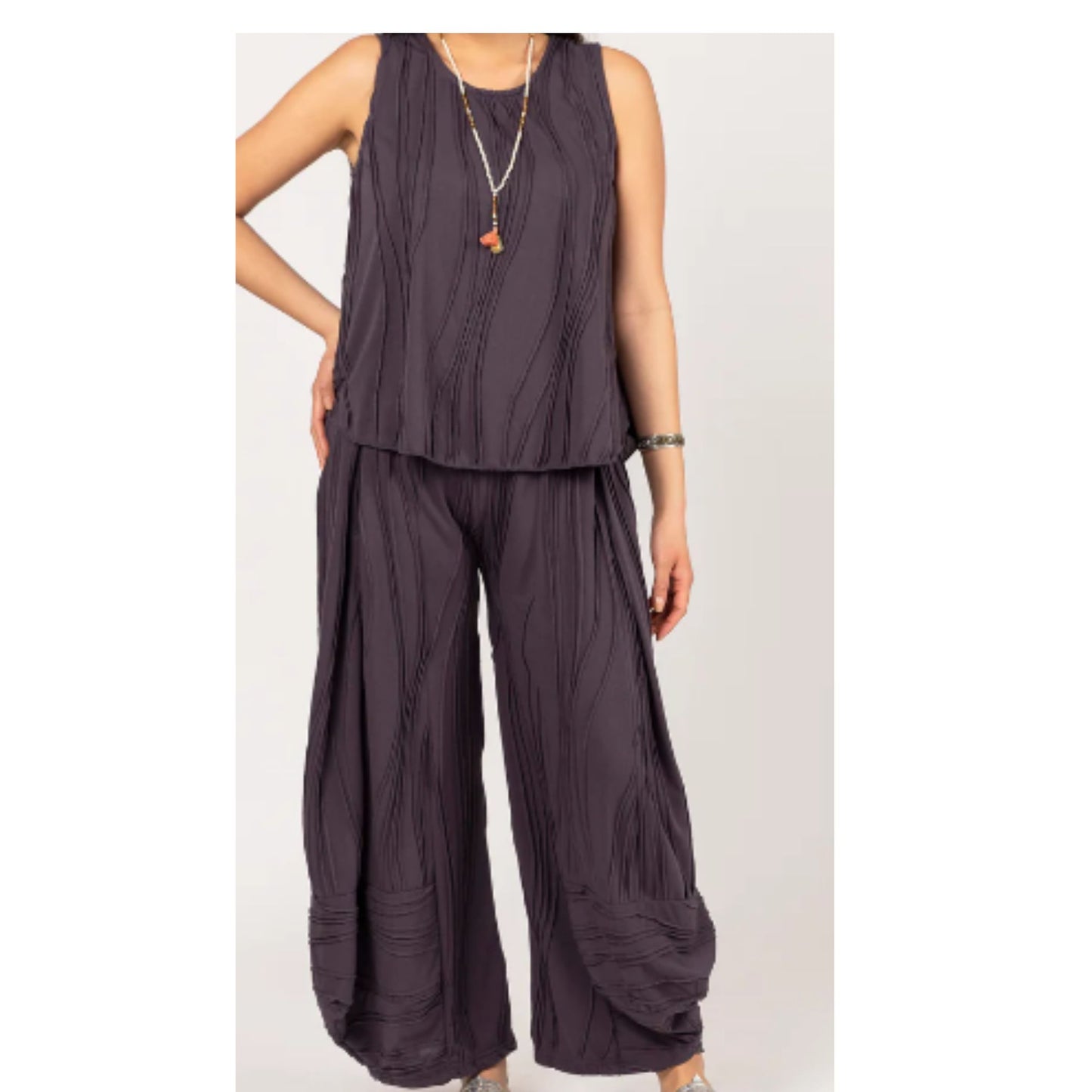 Pant Stitched Navy