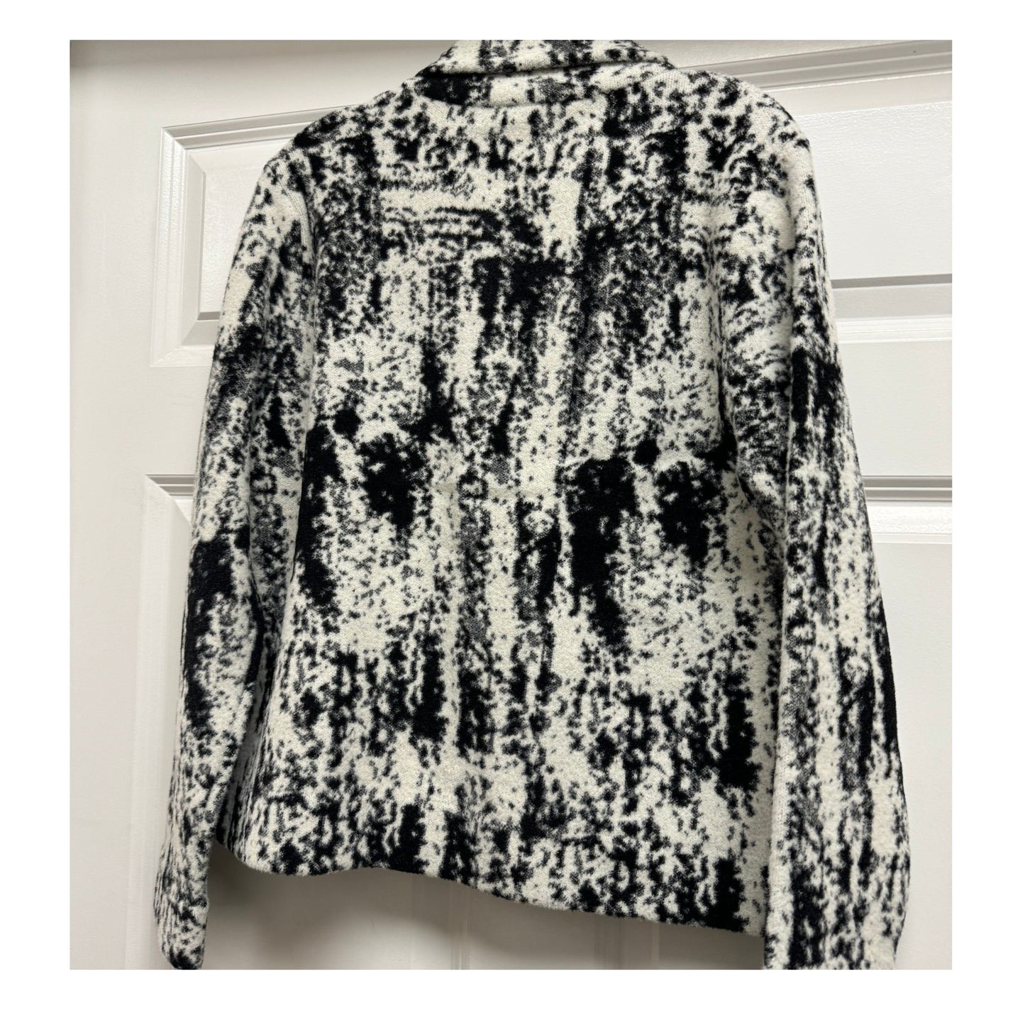 Picadilly Jacket Geometric Black and White