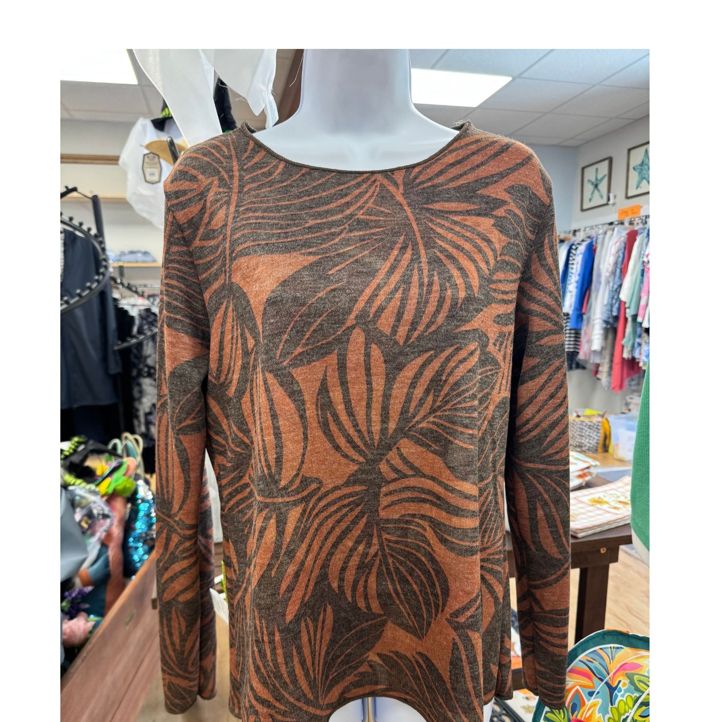 Reversible Top Brown