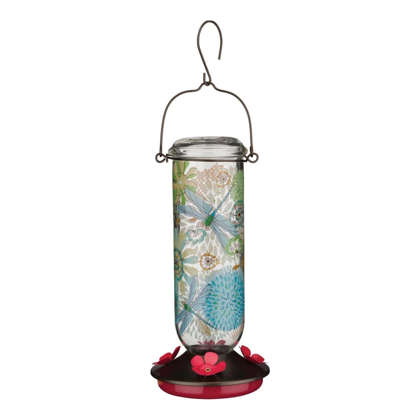 Garden - Scarlet Hummingbird Feeder Dragonfly