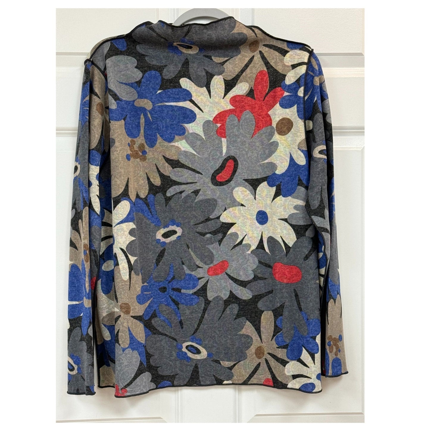Reversible Mock Neck Top