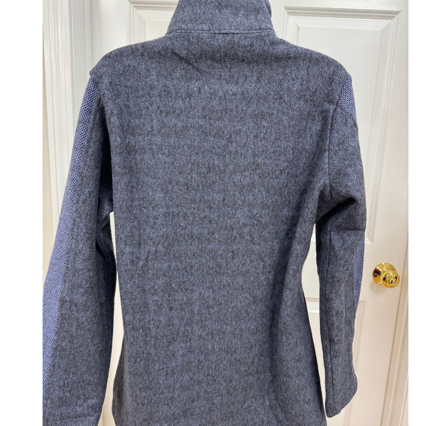 Blue Panel Sleeve Coat