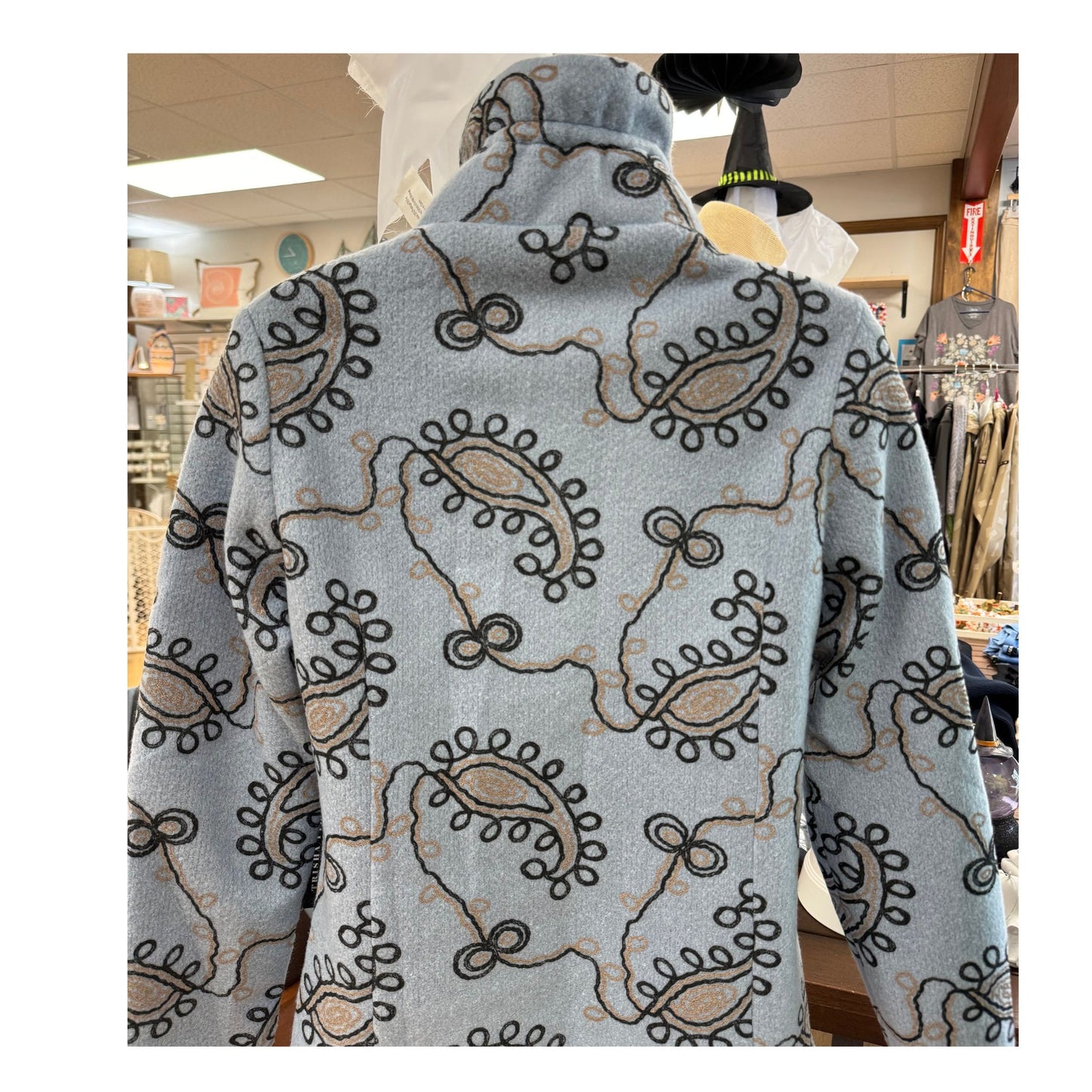 Fitted Button Front Jacket