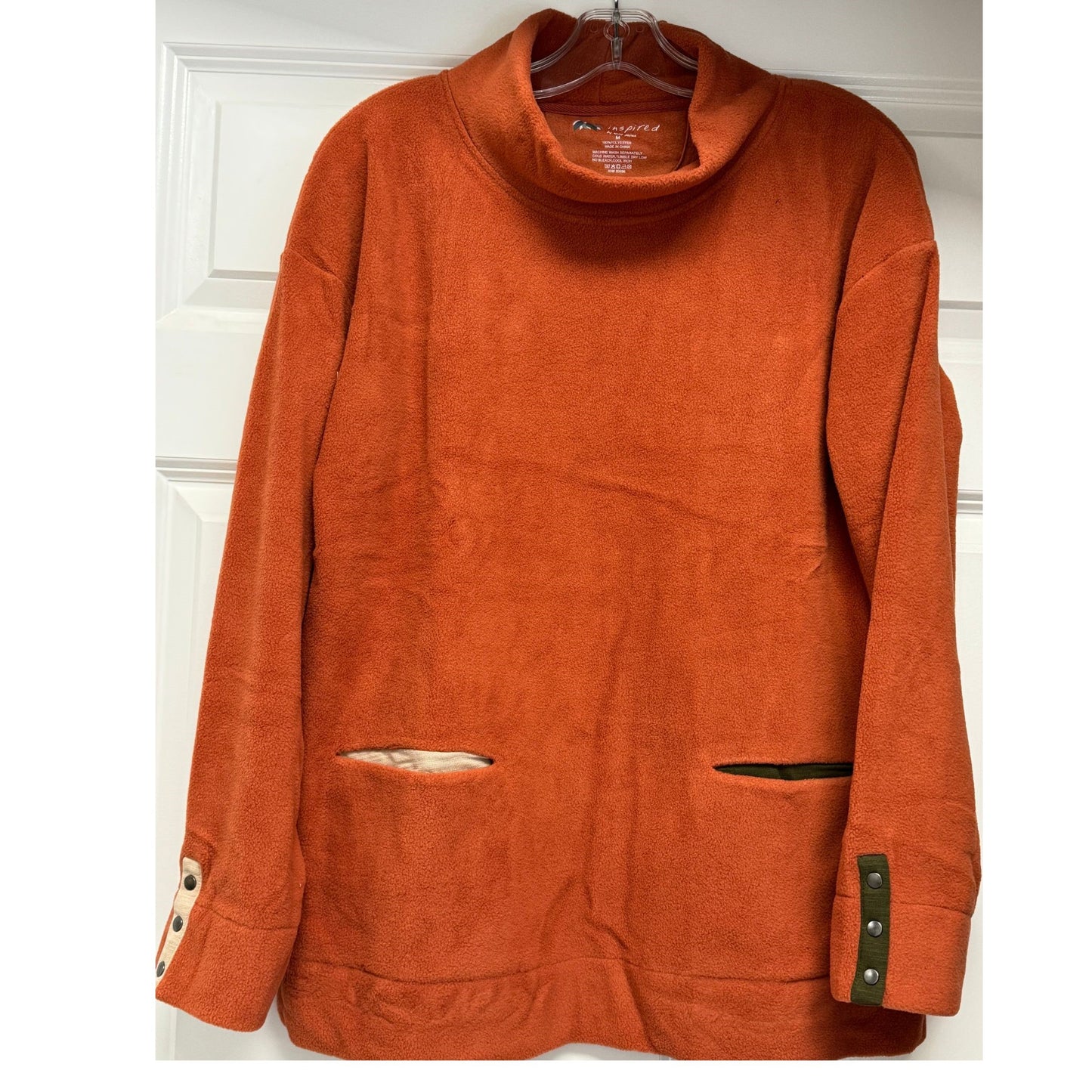 Wild Palm Pullover Fleece Top