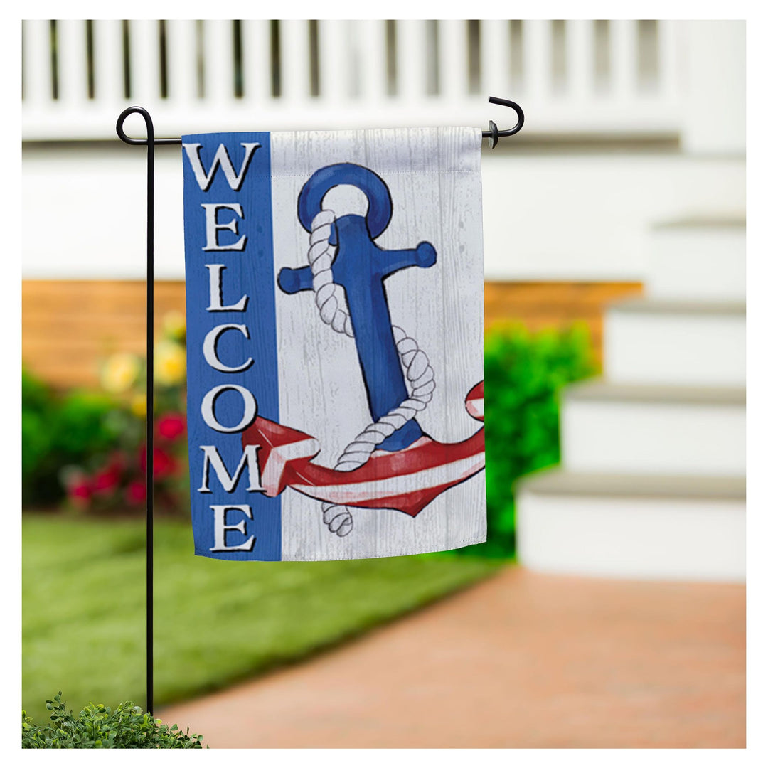 Garden Flag - Anchor Patriotic