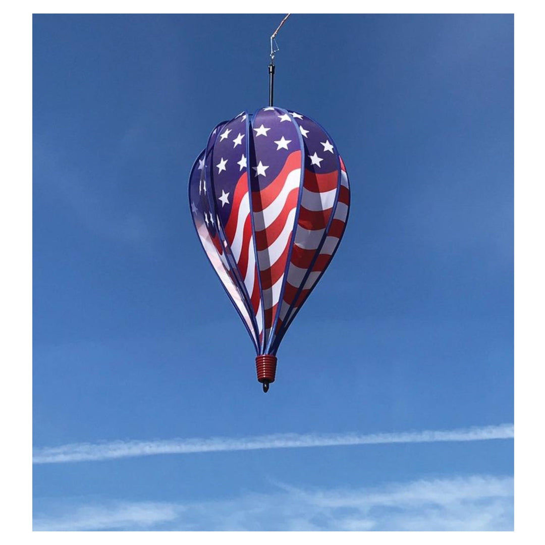 Decor - USA Flag Hot Air Balloon spinner