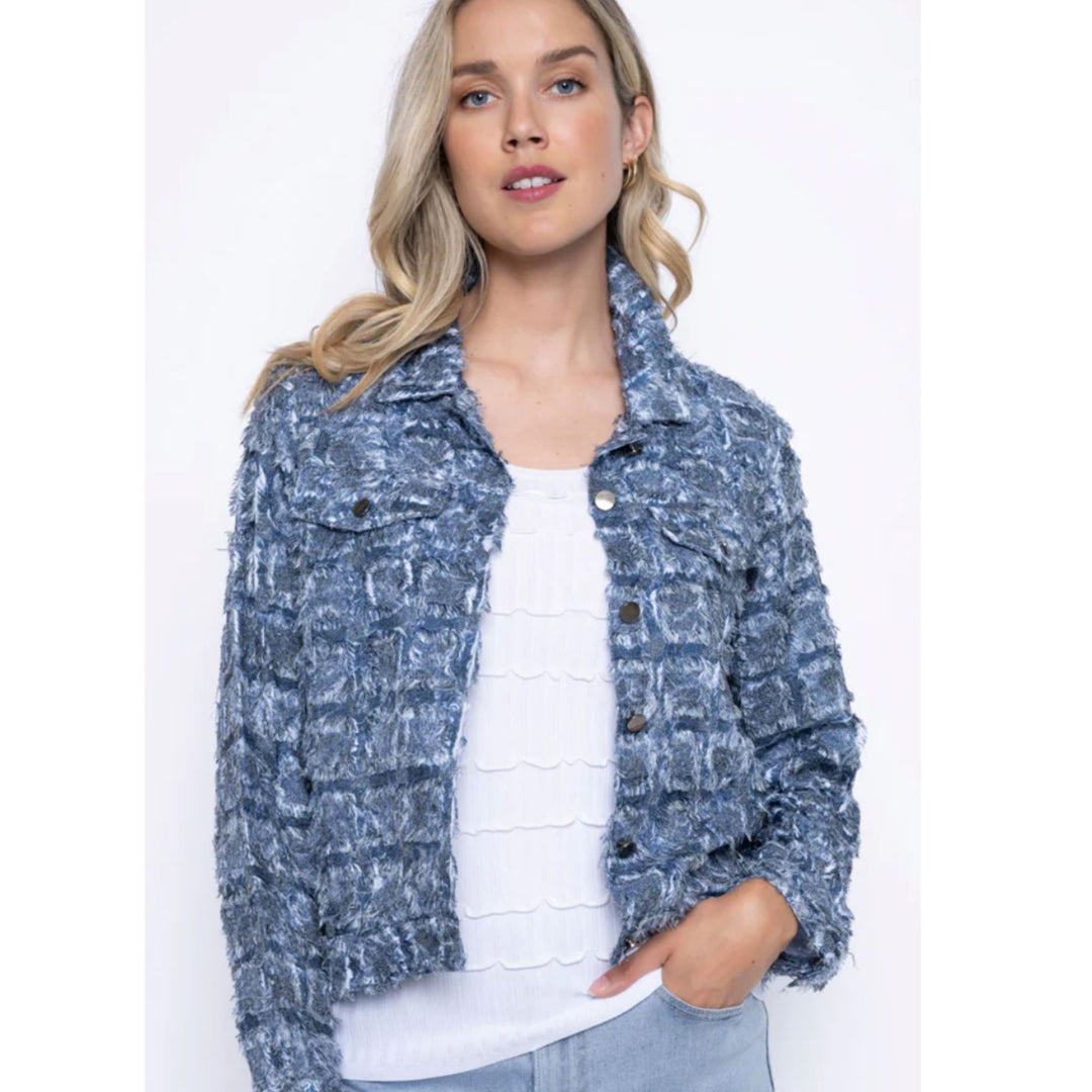 Jacket Picadilly Feather Fringed