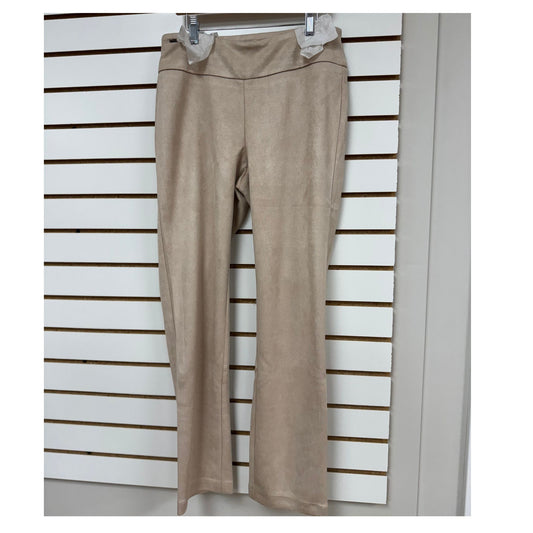 Lisette 28" Slim Ankle Slacks Champagne