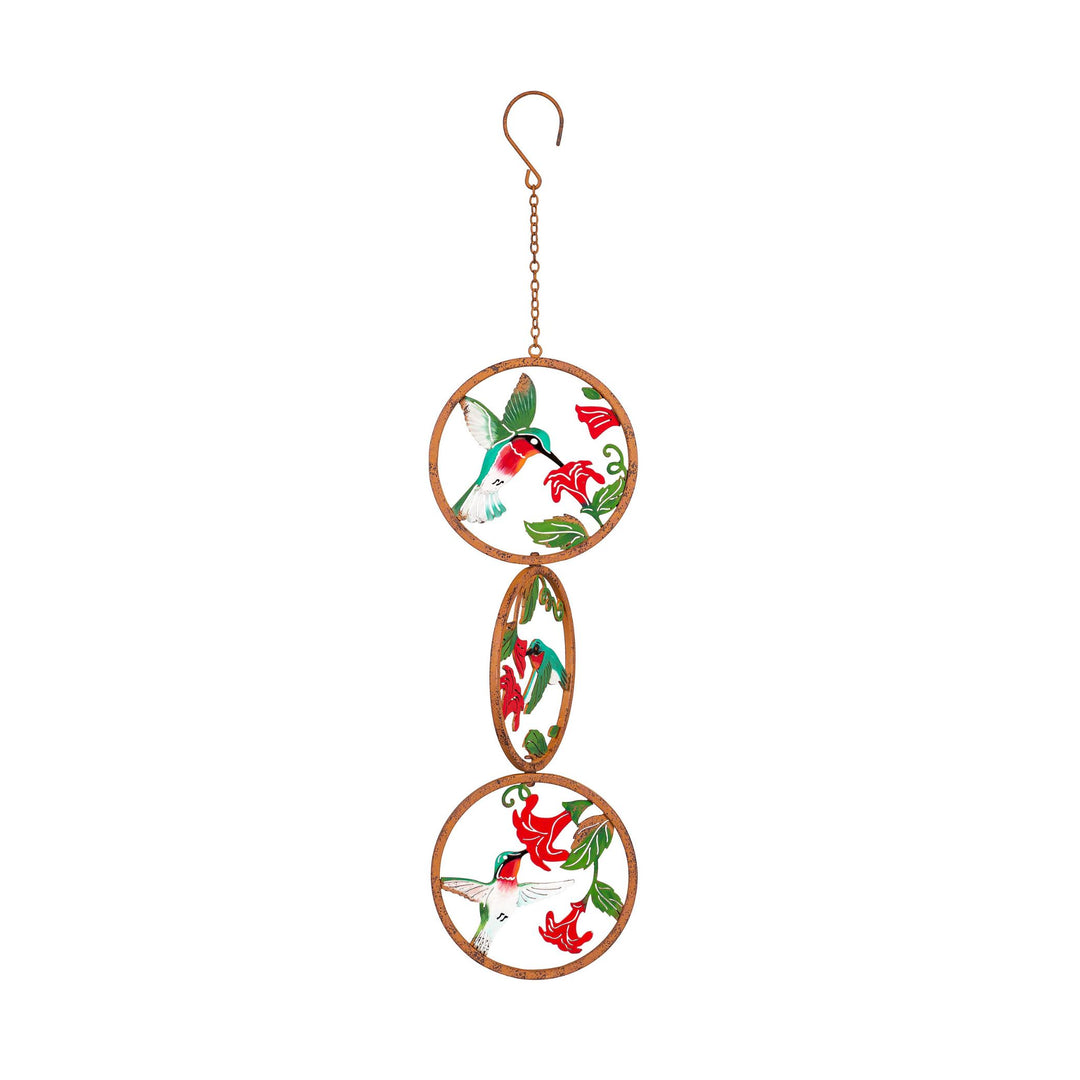 Rustic Hanging Spinner Decor