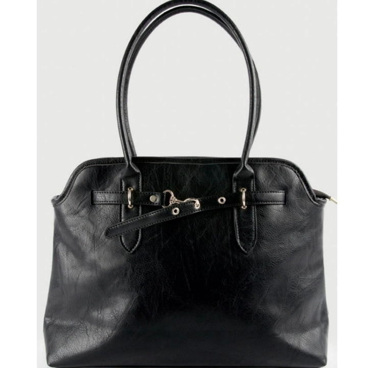 Minimalist Everyday Tote Handbag – Taupe, Camel &amp; Black