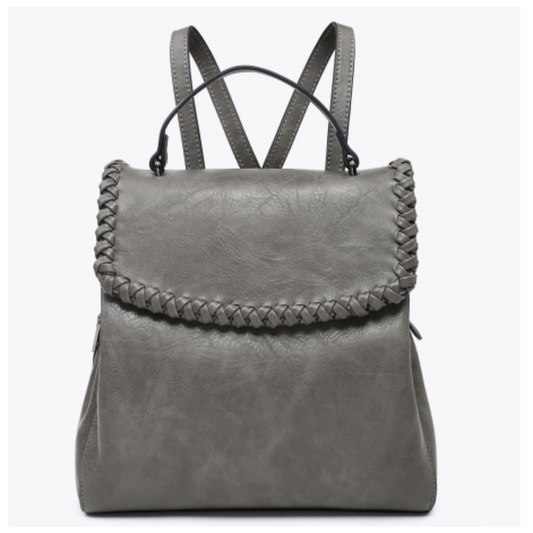 Handbags - Blossom Charcoal Backpack