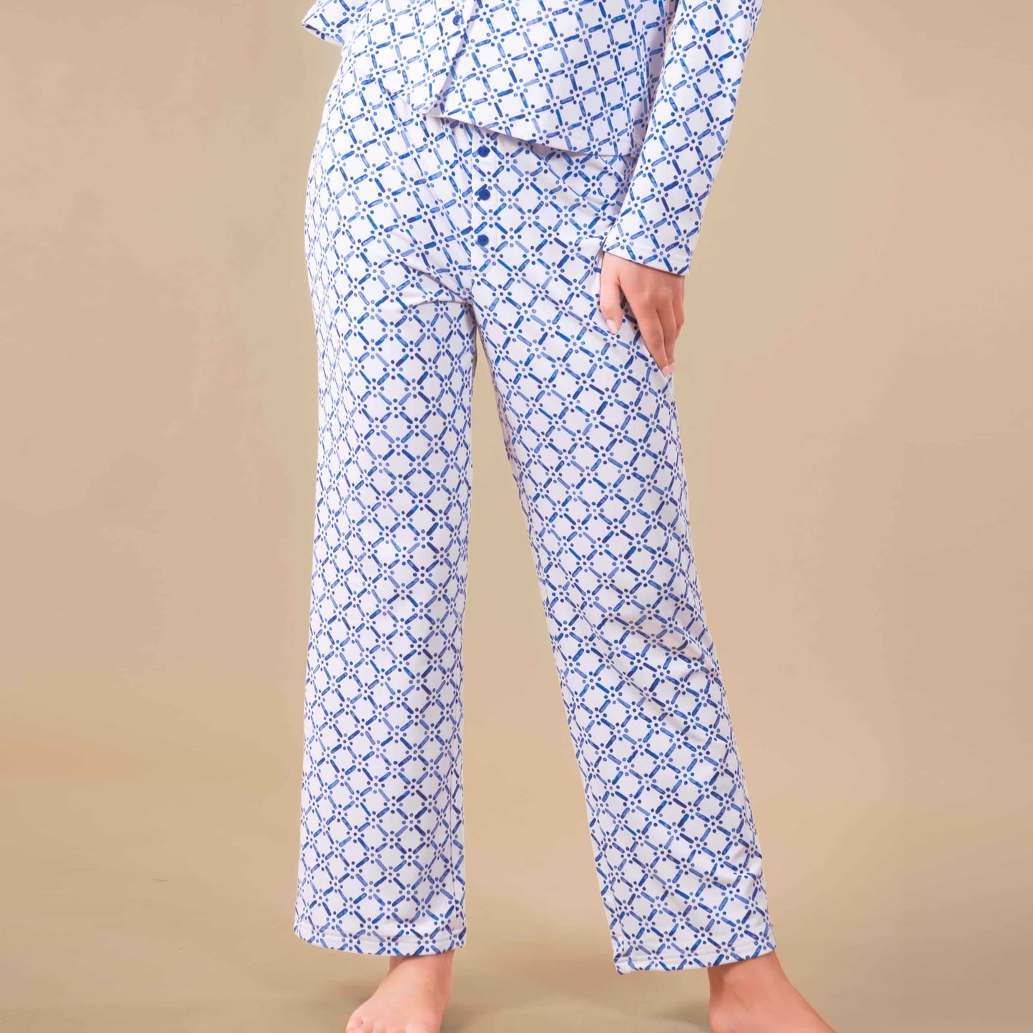 Pajama Set Blu Diamond