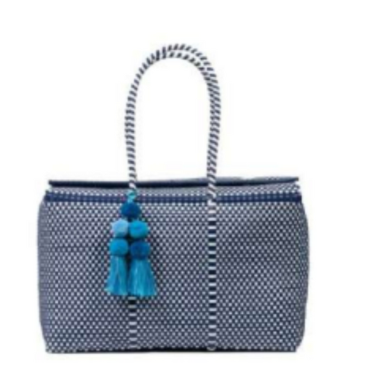 Tote - Bombon Navy and White