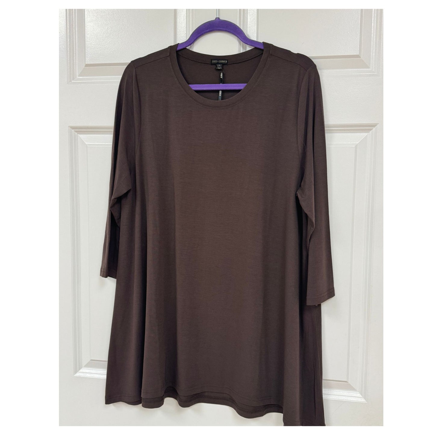 Coco & Carmen Women's 3/4 Sleeve Tunic