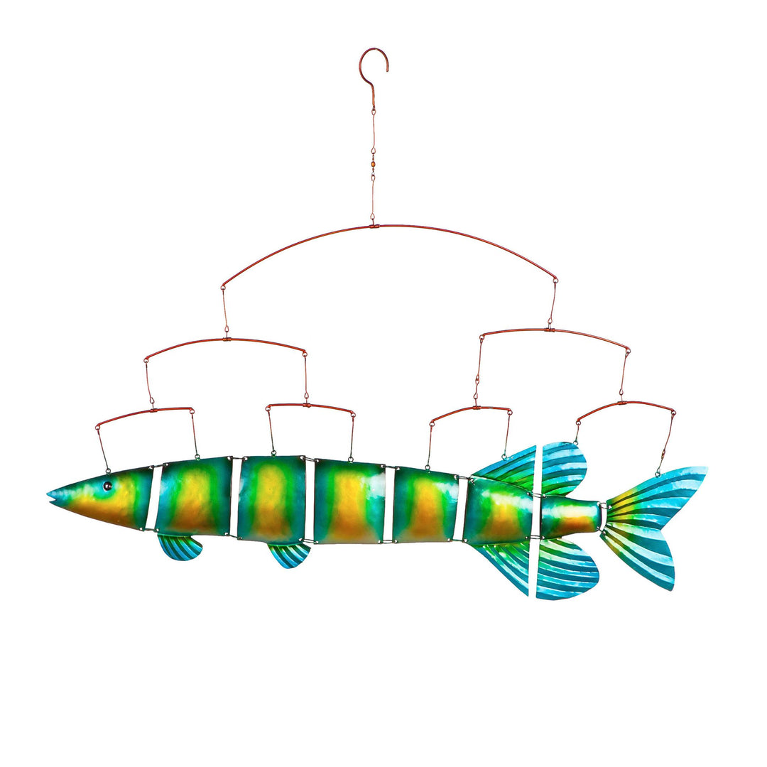 Decor - Metal Fish Wind Spinner Mobile