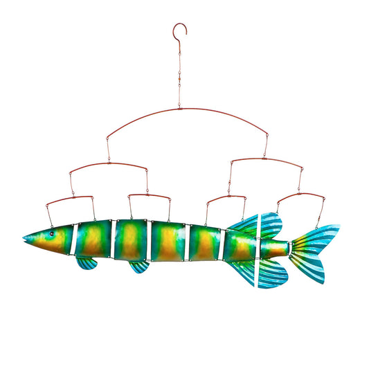 Decor - Metal Fish Wind Spinner Mobile
