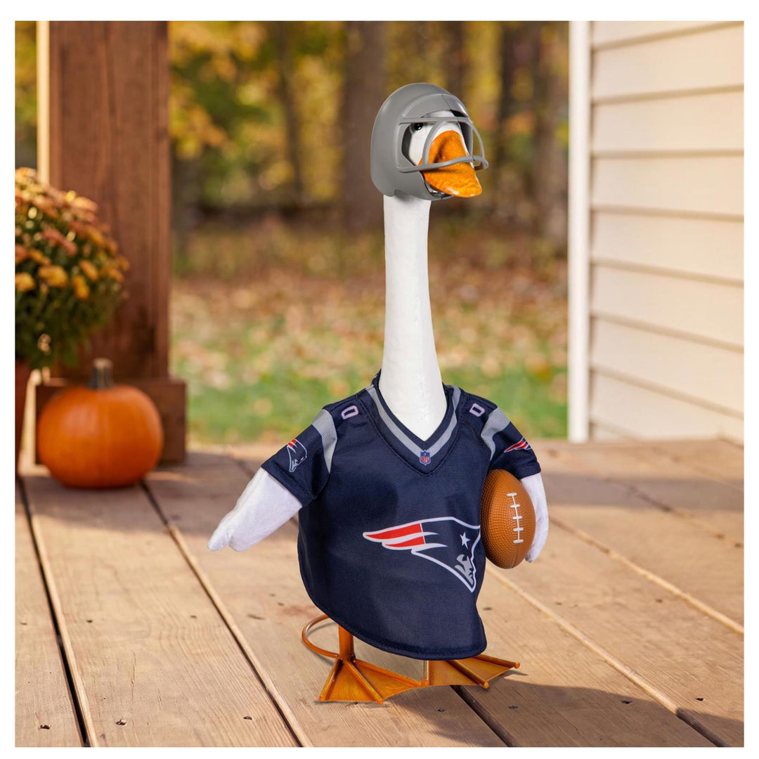 Officially Licensed Giddy New England Patriots ® Goose Outfit - Porch Goose Football Costume