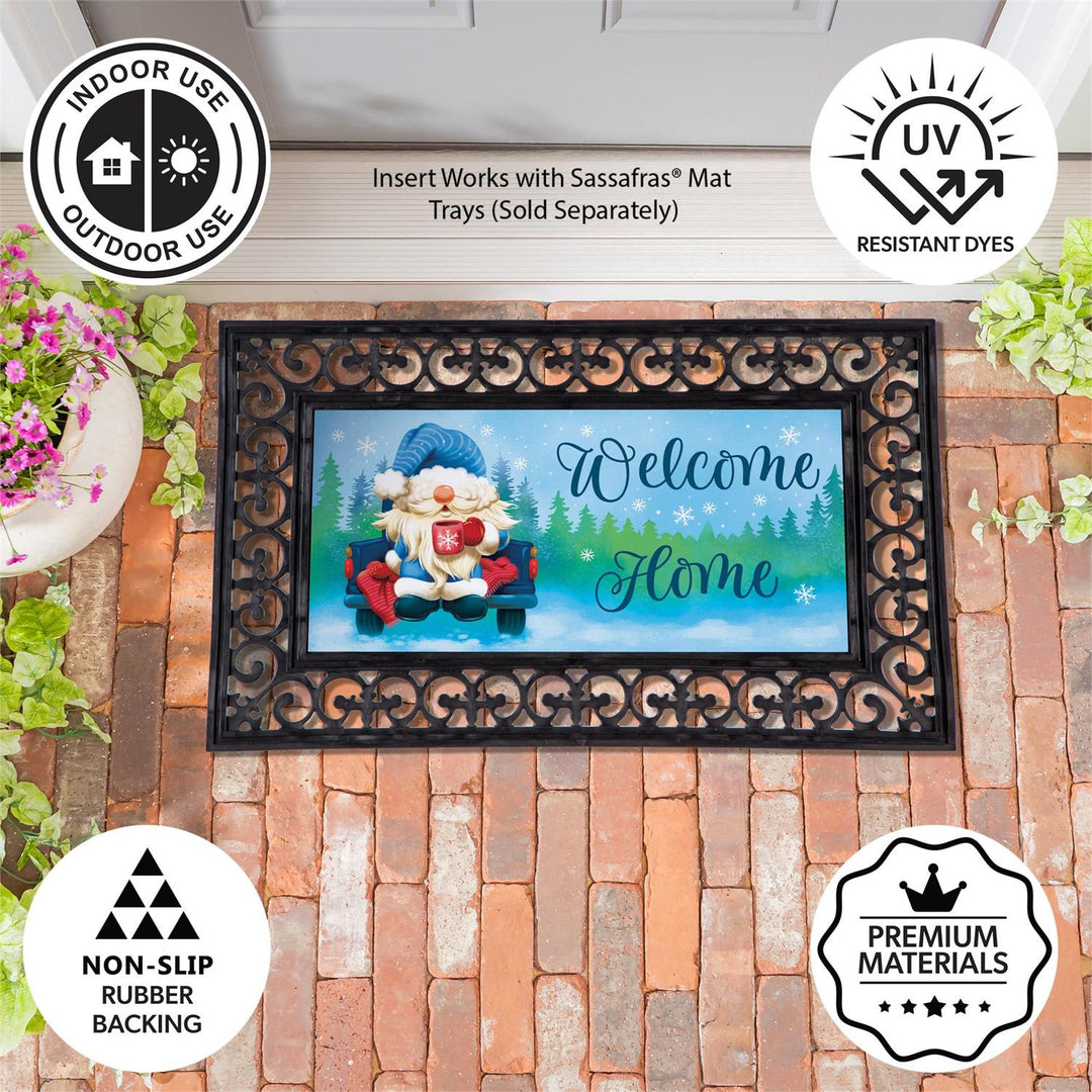 Welcome Home Winter Gnome Sassafras Switch Mat Insert