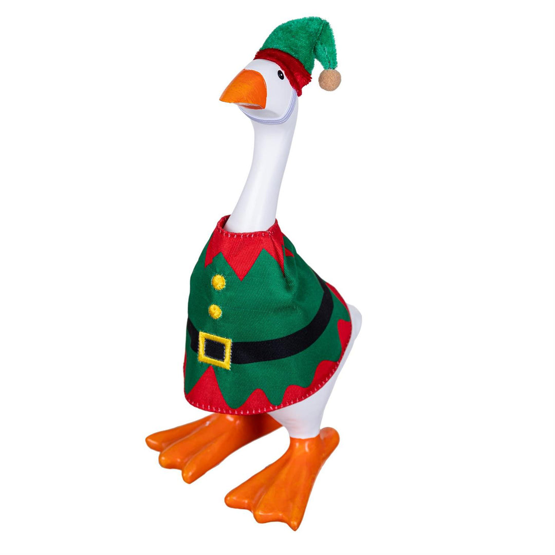 Gordy Goose Elf Outfit | Christmas Goose Outfit &amp; Holiday Décor