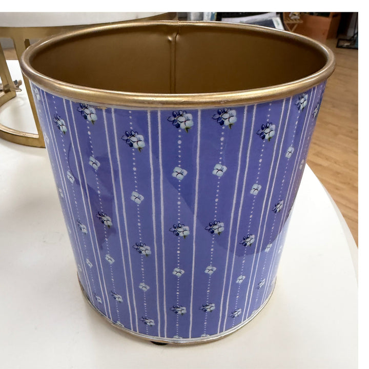 Hydrangea Decorative Metal Planter &amp; Bin - 3 Sizes