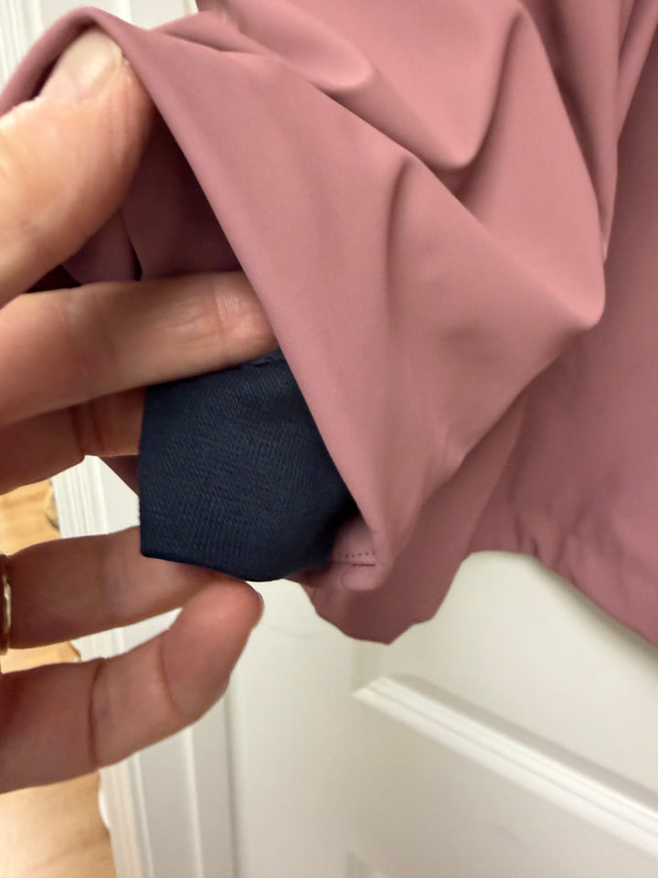 Batela Fleece-Lined Nautical Raincoat - White or Mauve