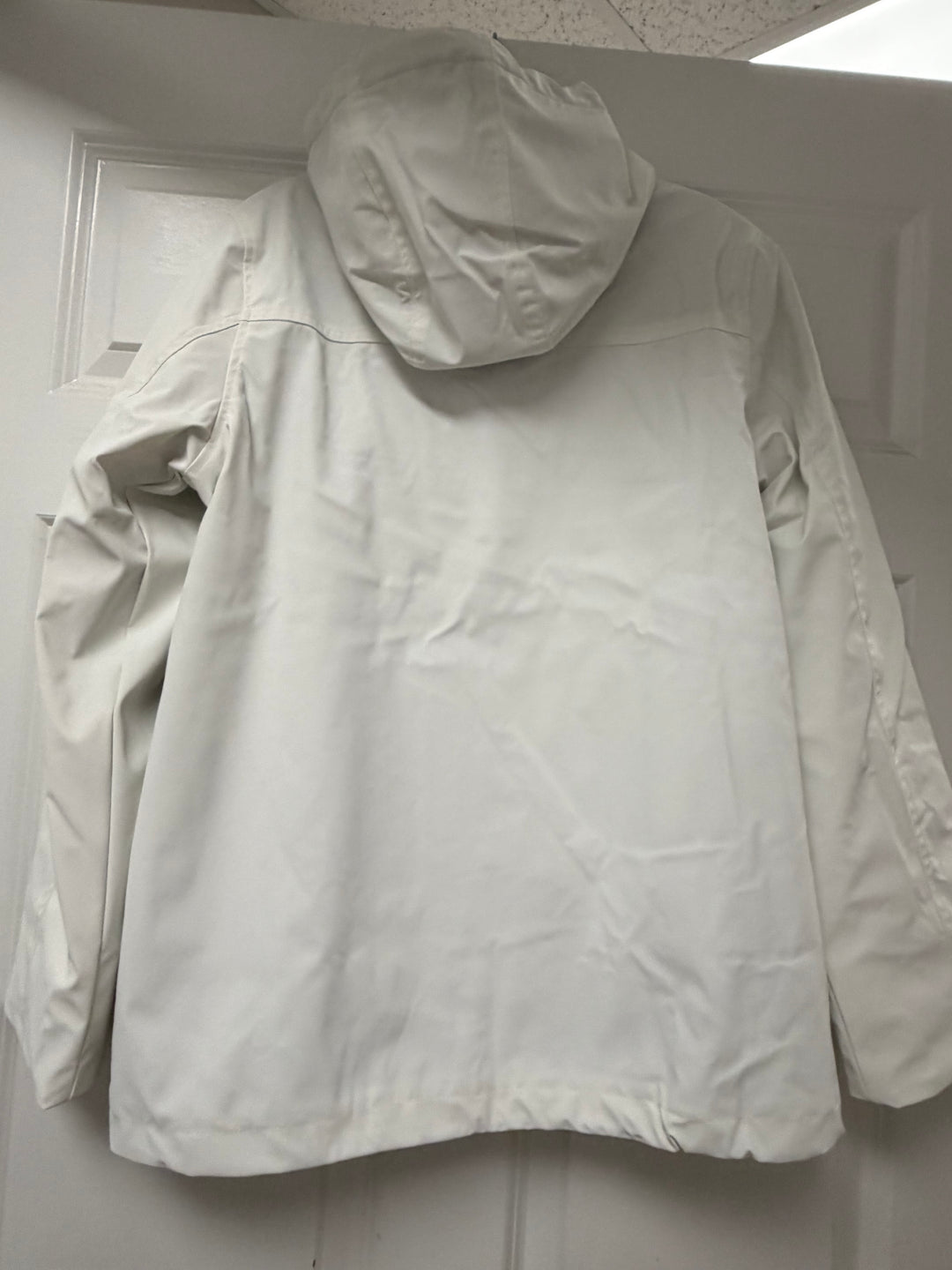 Batela Fleece-Lined Nautical Raincoat - White or Mauve