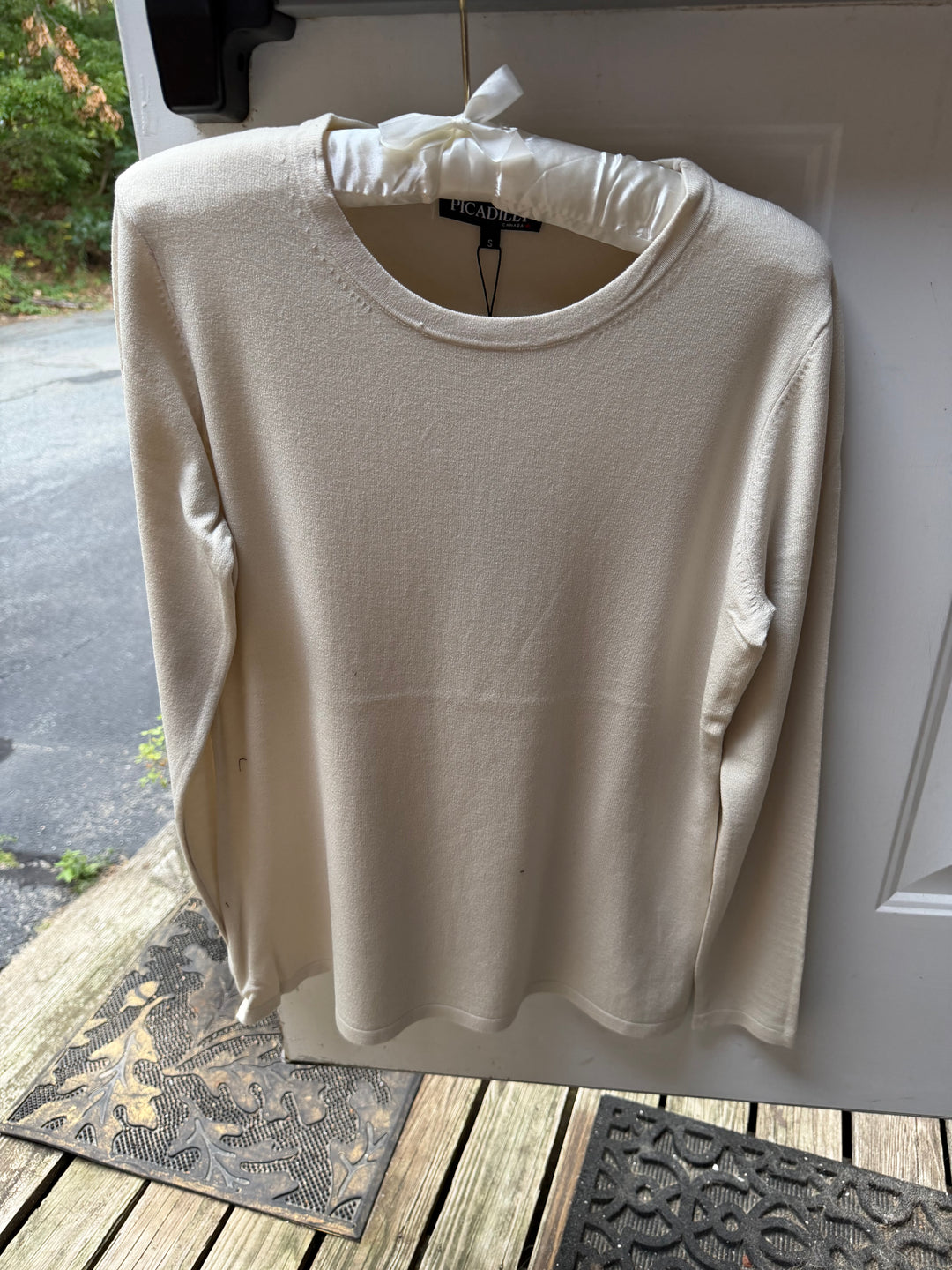 Picadilly Lightweight Crew Neck Sweater Knit Top-3 Color Choices