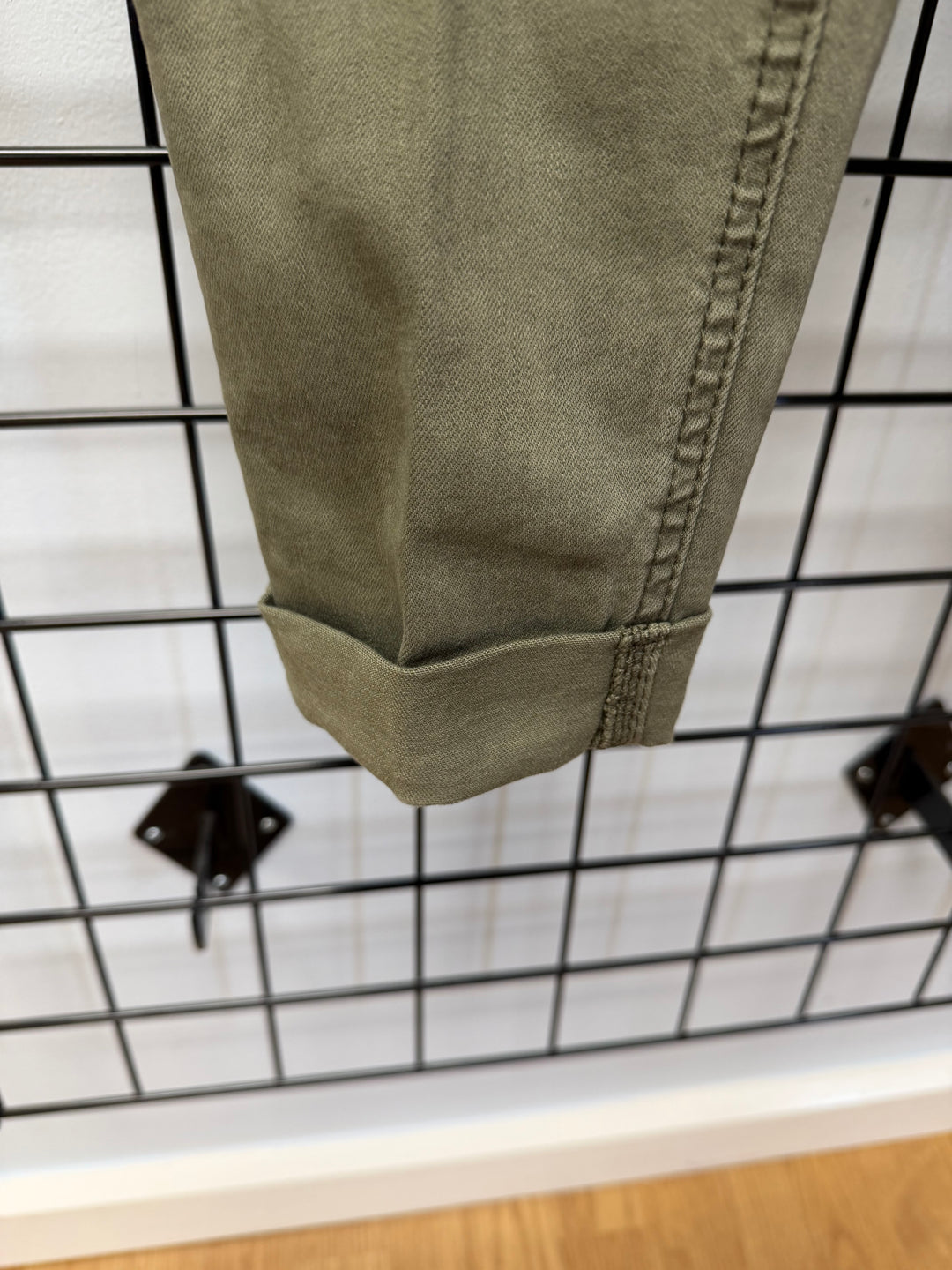 Picadilly Five-Pocket Cuiffed Jeans - Dark Olive