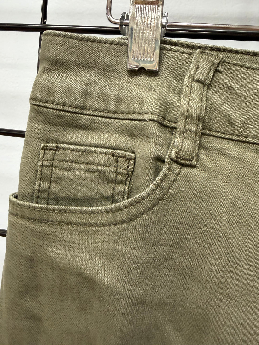 Picadilly Five-Pocket Cuiffed Jeans - Dark Olive
