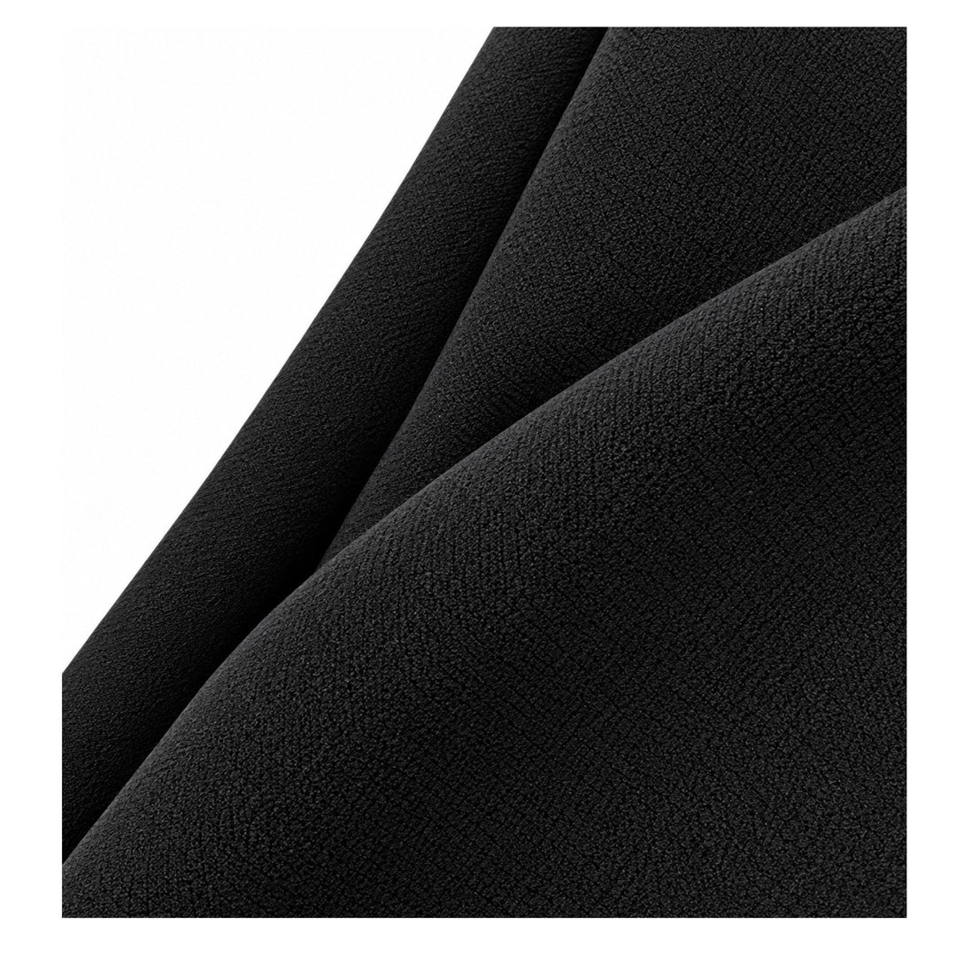 Lisette Jolie Pull-On Black Crepe Straight Leg Pants