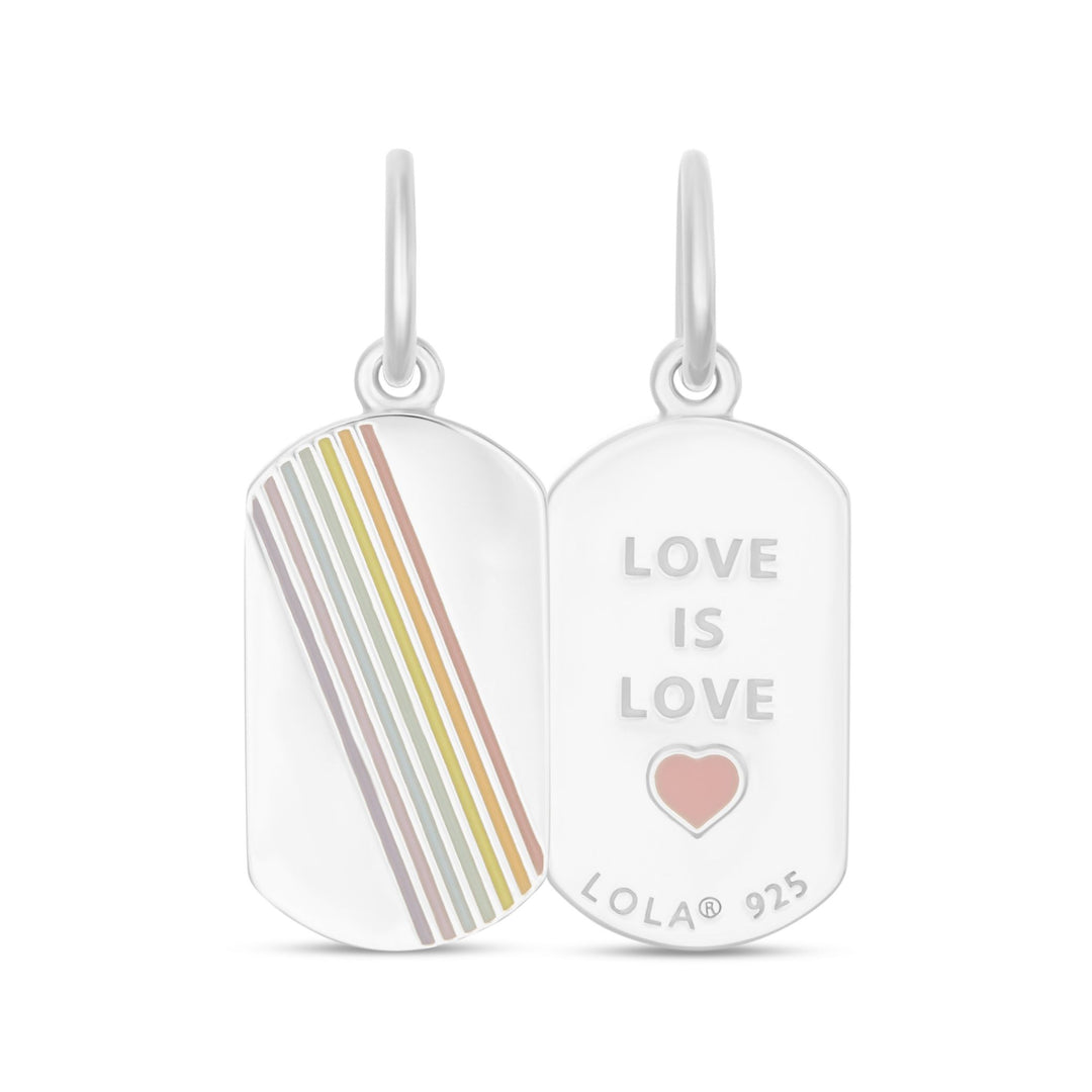 Lola Love Is Love Unity Tag Pendant