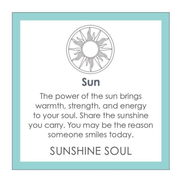 Lola Sunshine Soul Pendant - Small Mixed Metal Sun Charm