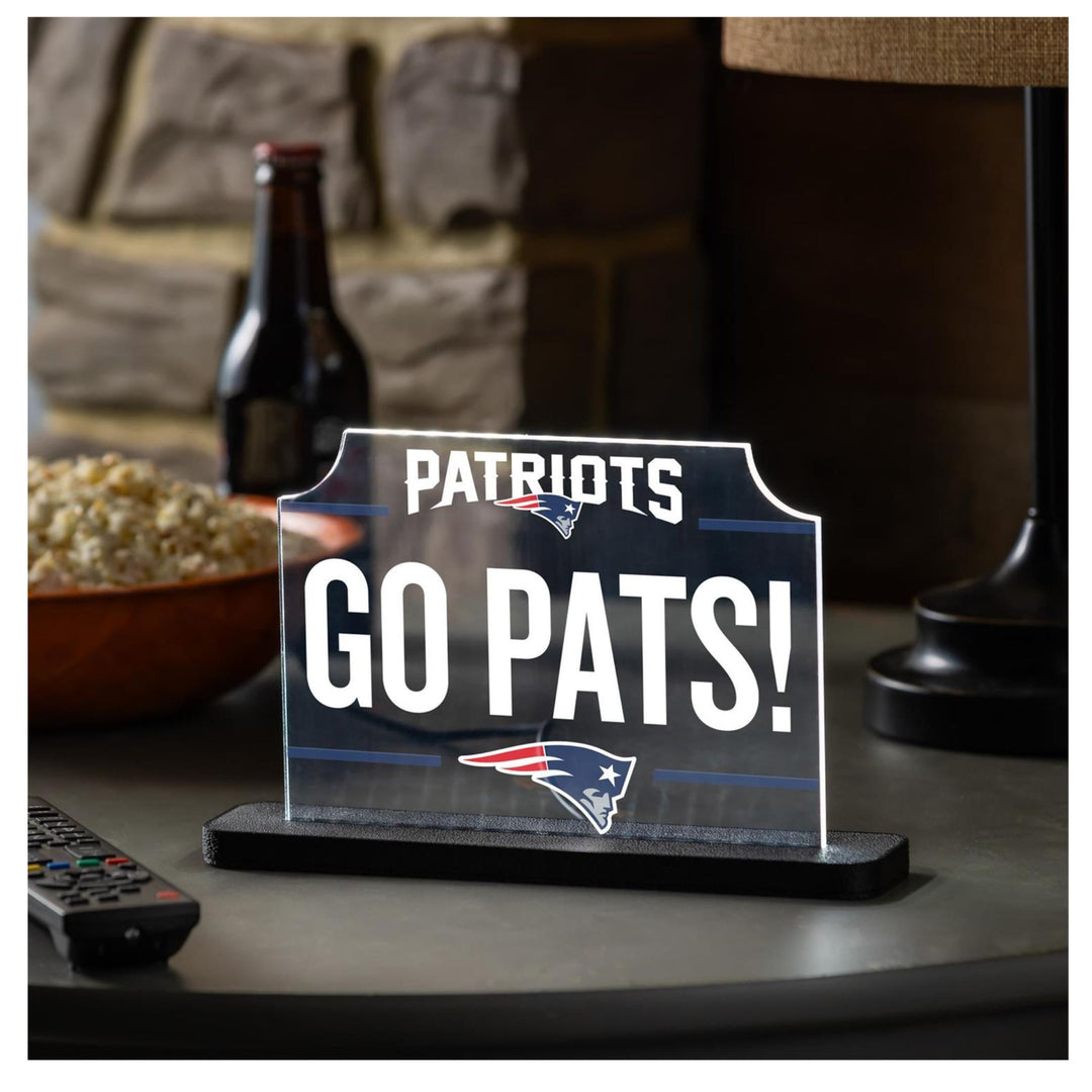 New England Patriots "Go Pats!" LED Desk Light