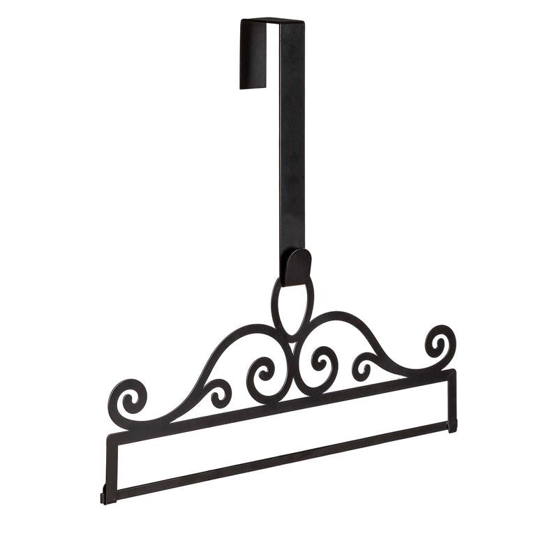 Over the Door Scroll Garden Flag Holder