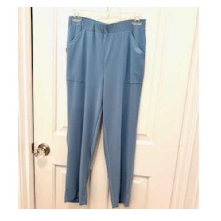 Cornflower Blue Lightweight Travel Pant – Sophisticated Relaxed Fit
