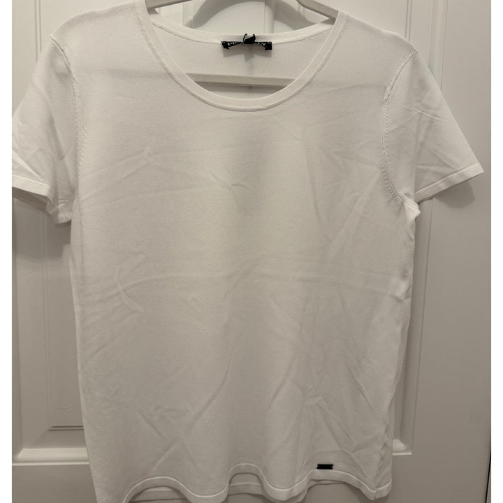Crew Neck Short Sleeve Top