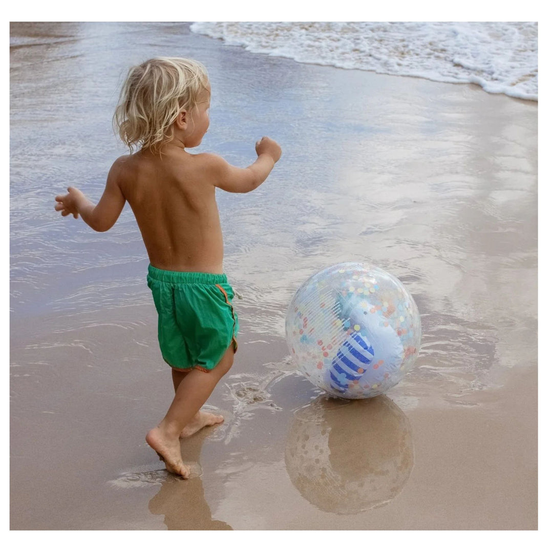 Sunnylife Sid the Seagull 3D Inflatable Beach Ball / Confetti Filled