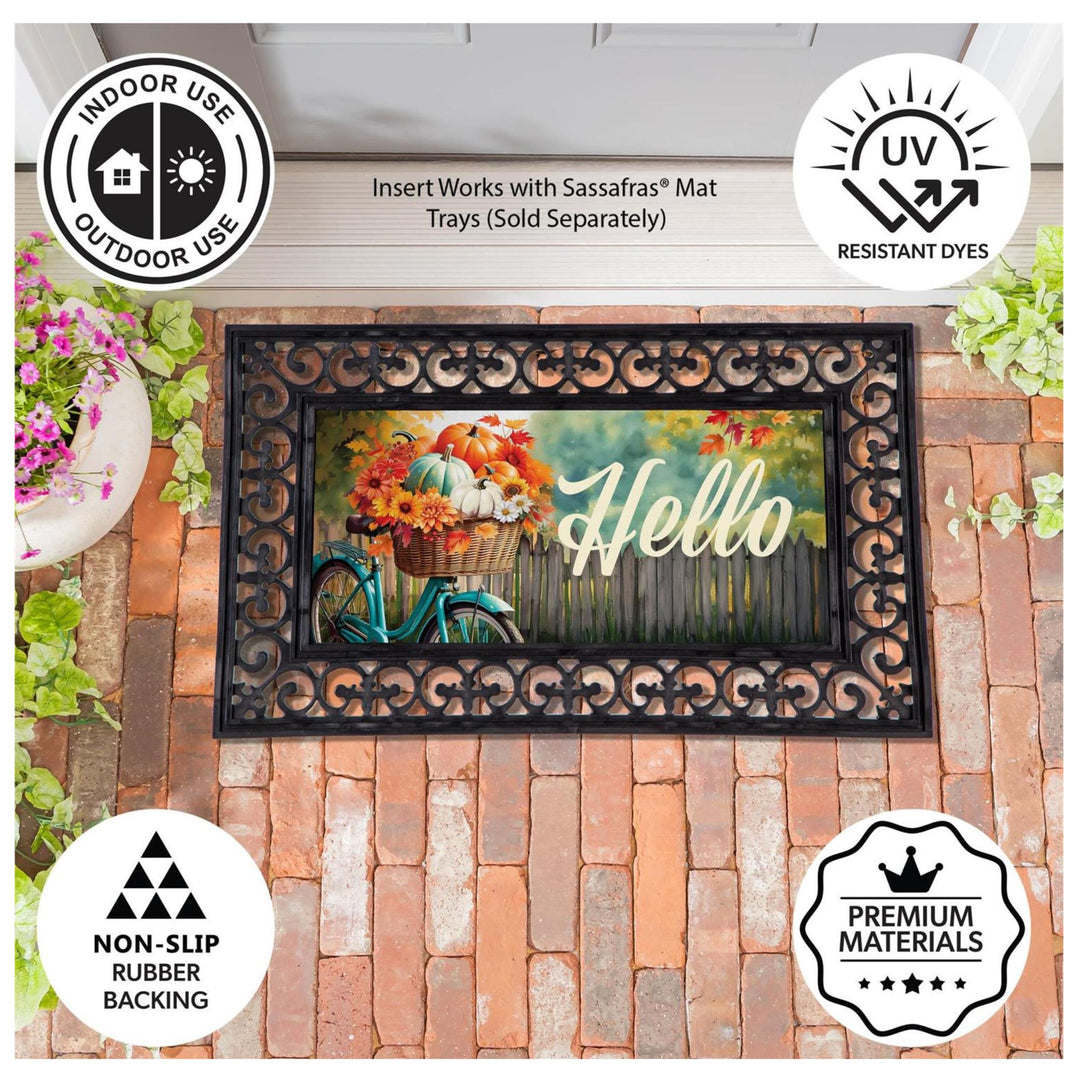 Autumn Bicycle "Hello" Sassafras Switch Mat