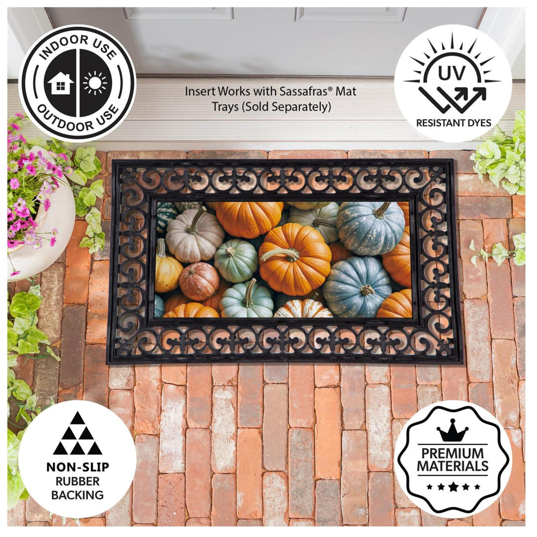 Harvest Pumpkin Sassafras Switch Mat / 22" x 10"