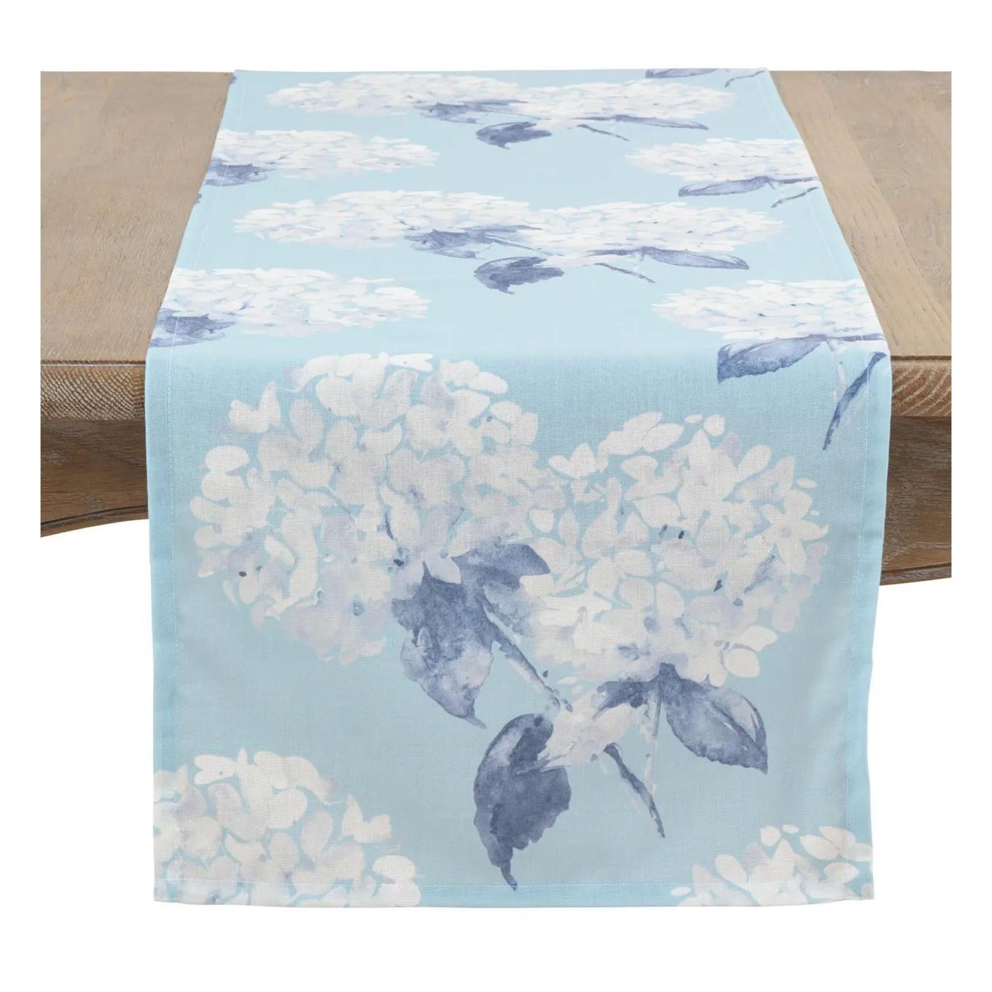 Decor - Table runner Printed Hydrangea