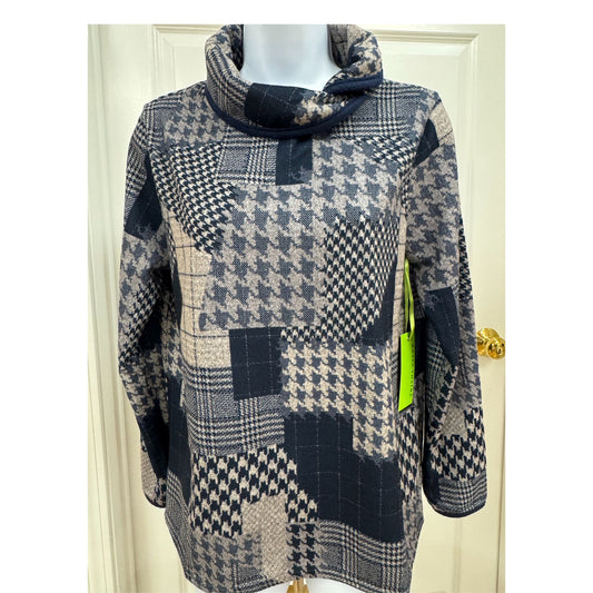 Rolled Over Collar Sweater