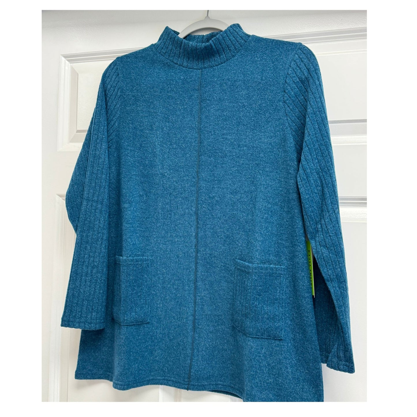 Trisha Tyler Peacock Tunic with Pockets