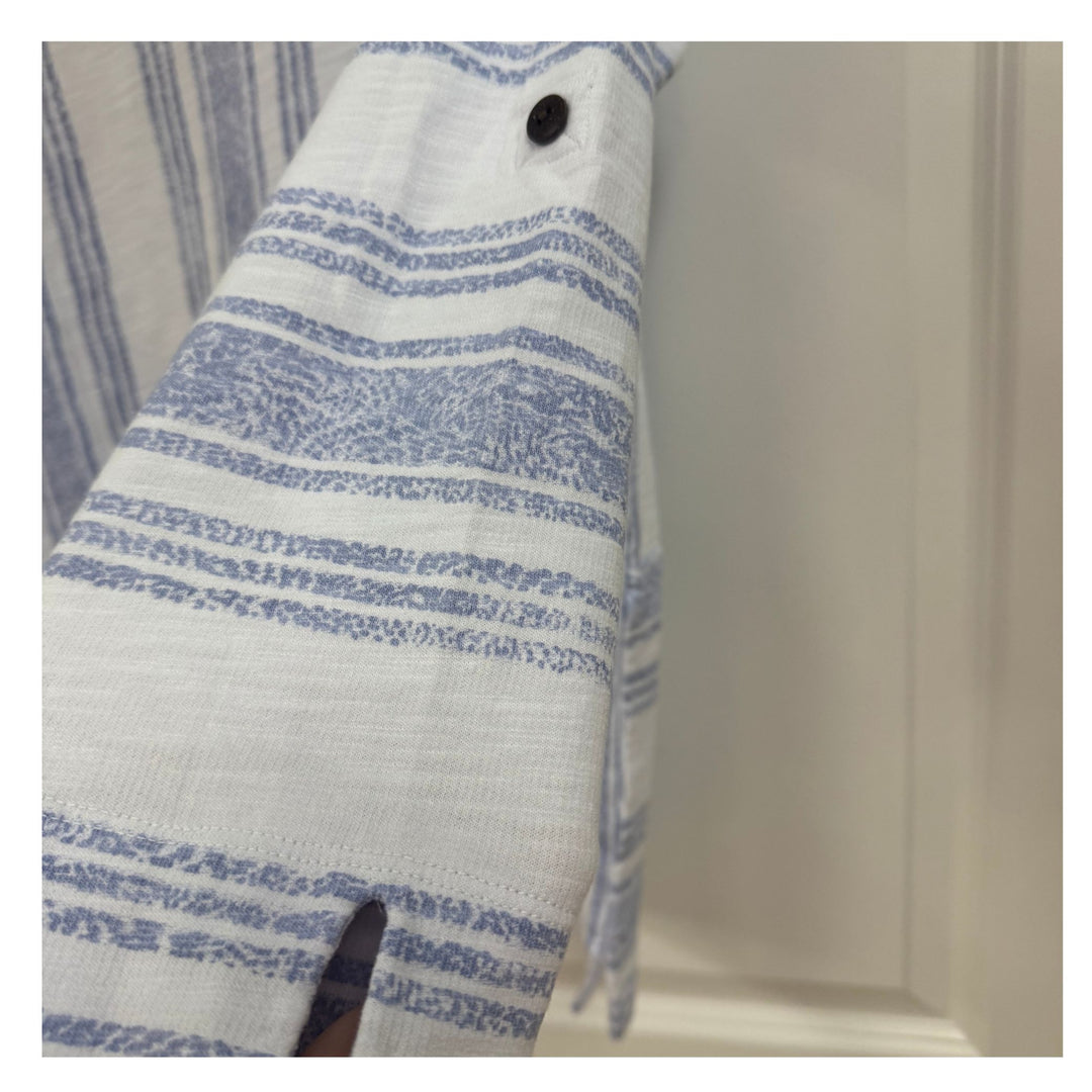 Wild Palms Coastal Stripe Hooded Pullover
